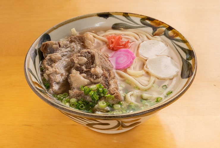 なんこつソーキそば